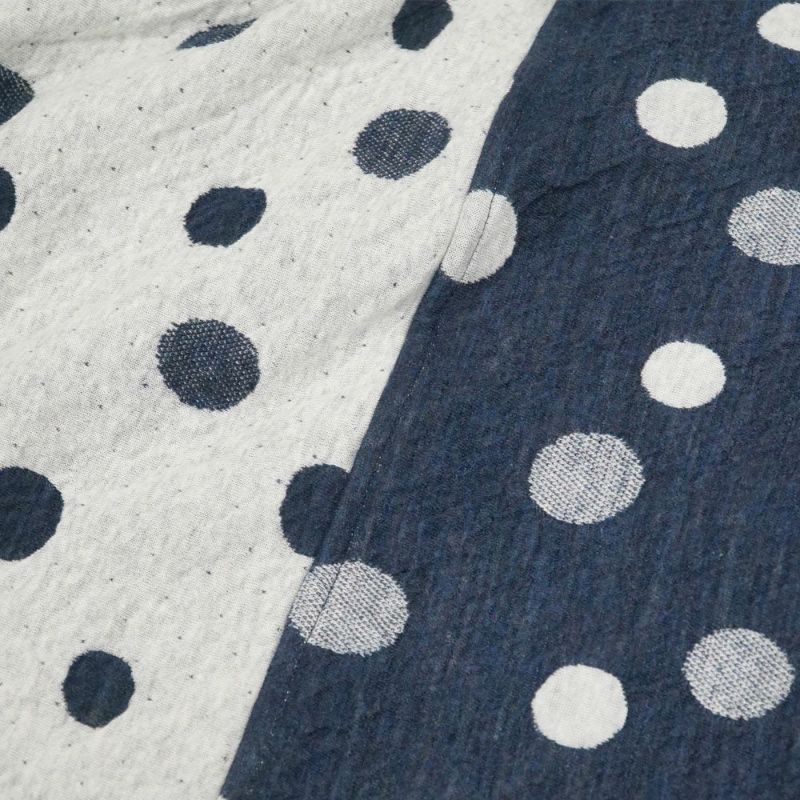 Branch m‘.,ブランチエム,ナチュラル,30代,40代,50代,60代,ウール,ゆったり,ストール,スヌード,サークルストール,ウールストール,ウールスヌード,水玉,水玉マフラー,水玉スヌード,ドット柄,ドット,ドットマフラー