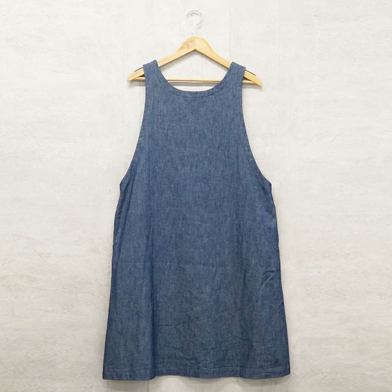 Branch m‘.,ブランチエム,ナチュラル,30代,40代,50代,60代,リネン,ゆったり,エプロン,リネンエプロン,ワンピースエプロン,エプロンワンピース,