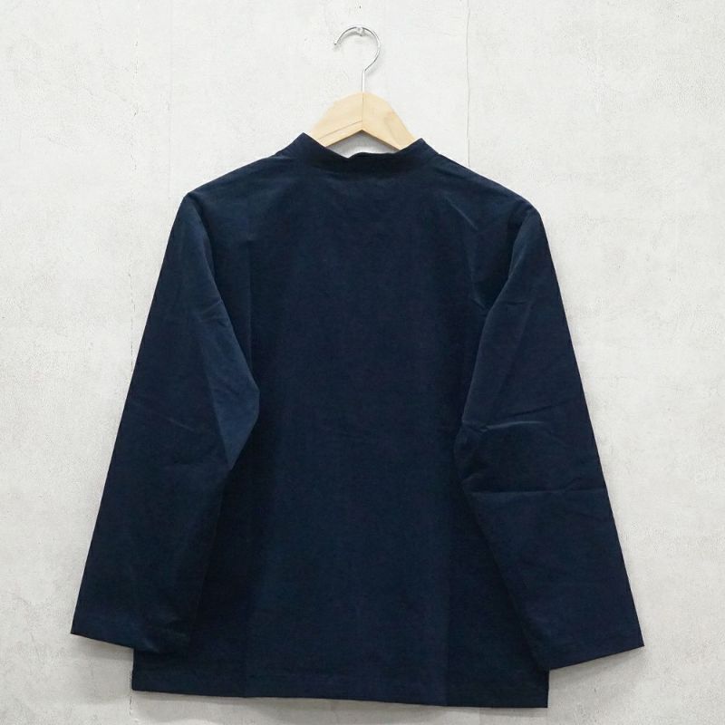 Branch m‘.,ブランチエム,ナチュラル,30代,40代,50代,60代,コットン,綿,ゆったり,ブラウス,長袖,羽織,シャツ,羽織シャツ,ライトアウター,スタンドカラー,スタンドカラーシャツ