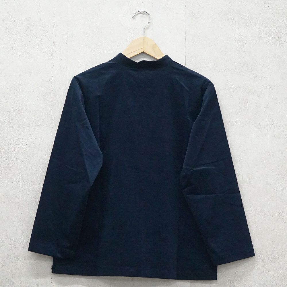 Branch m‘.,ブランチエム,ナチュラル,30代,40代,50代,60代,コットン,綿,ゆったり,ブラウス,長袖,羽織,シャツ,羽織シャツ,ライトアウター,スタンドカラー,スタンドカラーシャツ