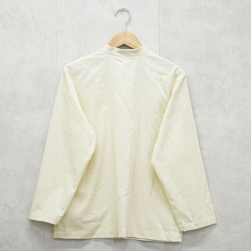 Branch m‘.,ブランチエム,ナチュラル,30代,40代,50代,60代,コットン,綿,ゆったり,ブラウス,長袖,羽織,シャツ,羽織シャツ,ライトアウター,スタンドカラー,スタンドカラーシャツ