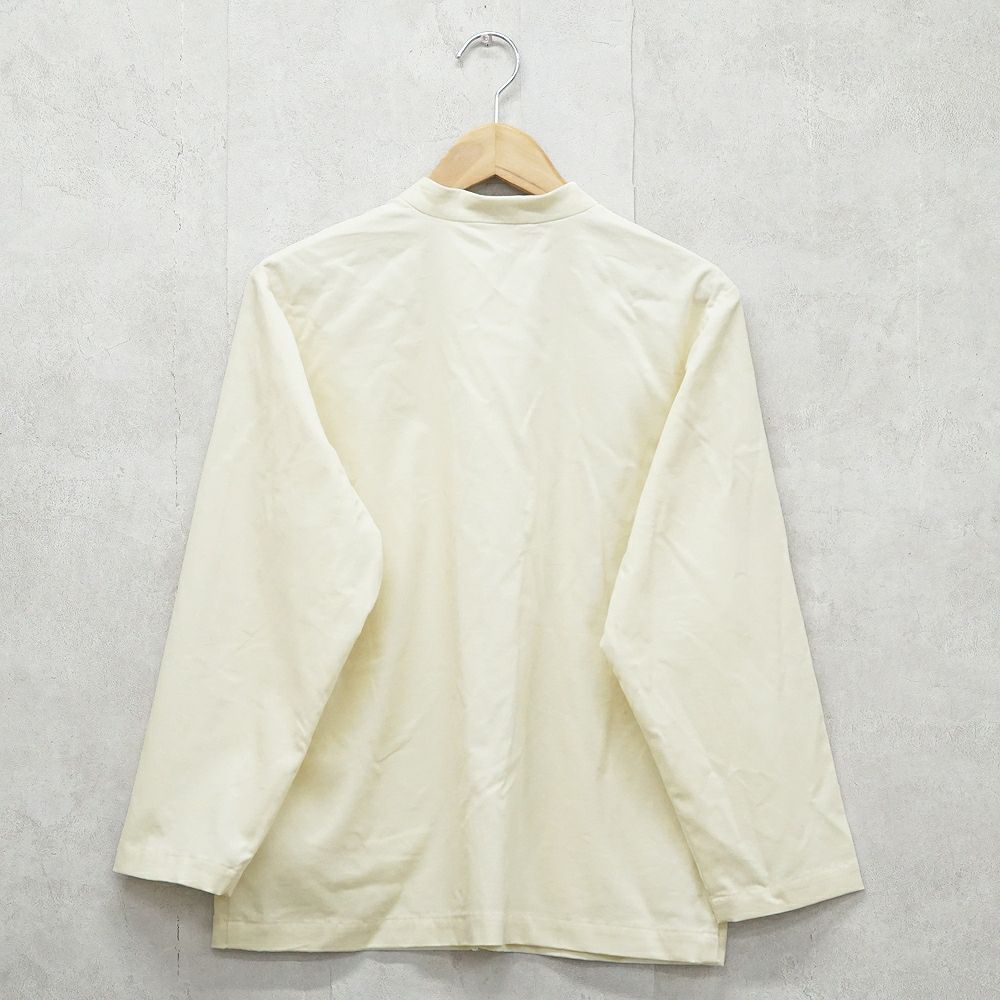 Branch m‘.,ブランチエム,ナチュラル,30代,40代,50代,60代,コットン,綿,ゆったり,ブラウス,長袖,羽織,シャツ,羽織シャツ,ライトアウター,スタンドカラー,スタンドカラーシャツ