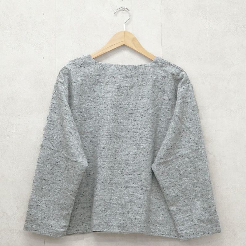 Branch m‘.,ブランチエム,ナチュラル,30代,40代,50代,60代,コットン,ゆったり,綿,アウター,カーディガン,ジャケット,羽織り,羽織,ライトアウター,Vネックジャケット,Vネックカーディガン,ネップ,ジャズネップ