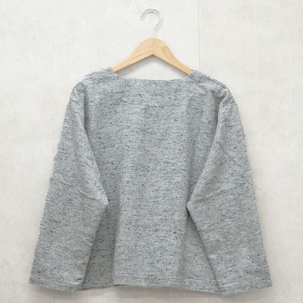 Branch m‘.,ブランチエム,ナチュラル,30代,40代,50代,60代,コットン,ゆったり,綿,アウター,カーディガン,ジャケット,羽織り,羽織,ライトアウター,Vネックジャケット,Vネックカーディガン,ネップ,ジャズネップ