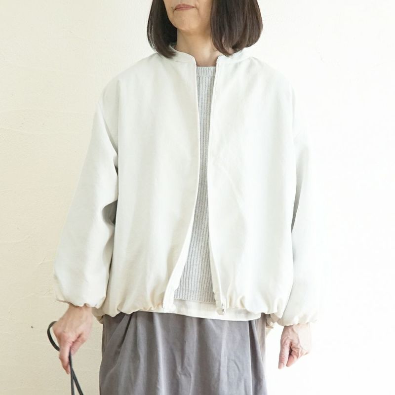 Branch m‘.,ブランチエム,ナチュラル,30代,40代,50代,60代,ポリエステル,ゆったり,ブルゾン,羽織,ライトアウター,