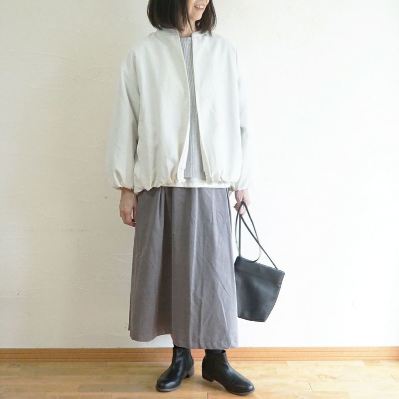 Branch m‘.,ブランチエム,ナチュラル,30代,40代,50代,60代,ポリエステル,ゆったり,ブルゾン,羽織,ライトアウター,