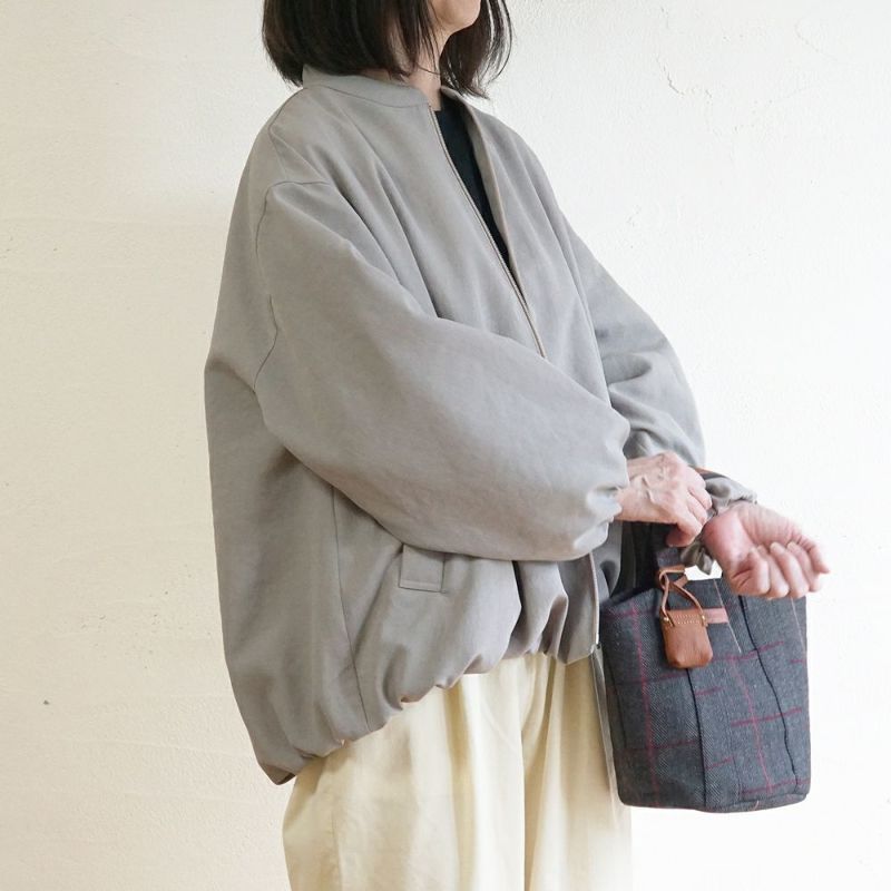 Branch m‘.,ブランチエム,ナチュラル,30代,40代,50代,60代,ポリエステル,ゆったり,ブルゾン,羽織,ライトアウター,