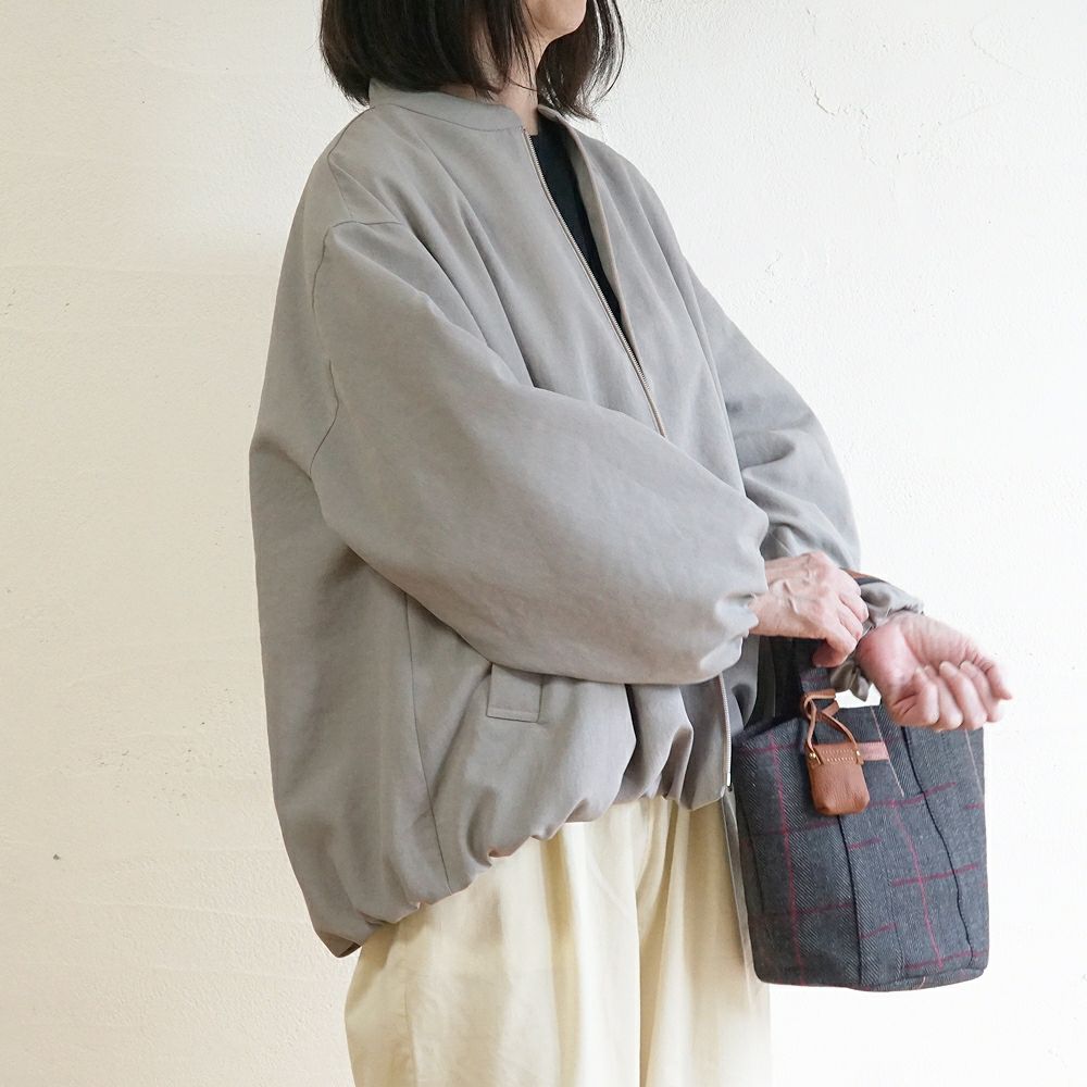 Branch m‘.,ブランチエム,ナチュラル,30代,40代,50代,60代,ポリエステル,ゆったり,ブルゾン,羽織,ライトアウター,