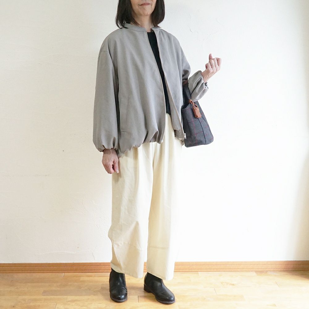 Branch m‘.,ブランチエム,ナチュラル,30代,40代,50代,60代,ポリエステル,ゆったり,ブルゾン,羽織,ライトアウター,