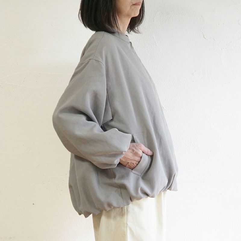 Branch m‘.,ブランチエム,ナチュラル,30代,40代,50代,60代,ポリエステル,ゆったり,ブルゾン,羽織,ライトアウター,