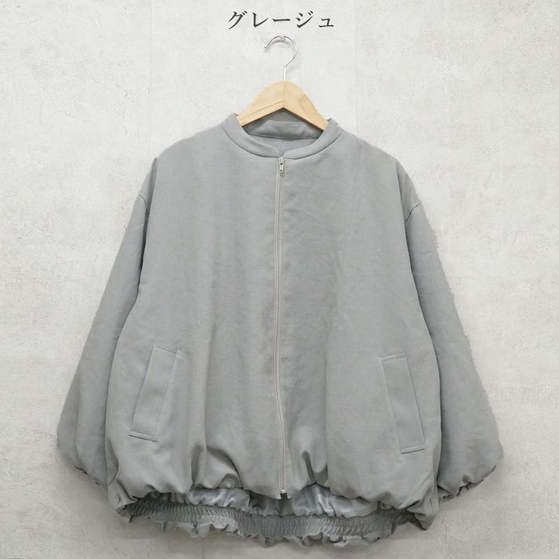 Branch m‘.,ブランチエム,ナチュラル,30代,40代,50代,60代,ポリエステル,ゆったり,ブルゾン,羽織,ライトアウター,