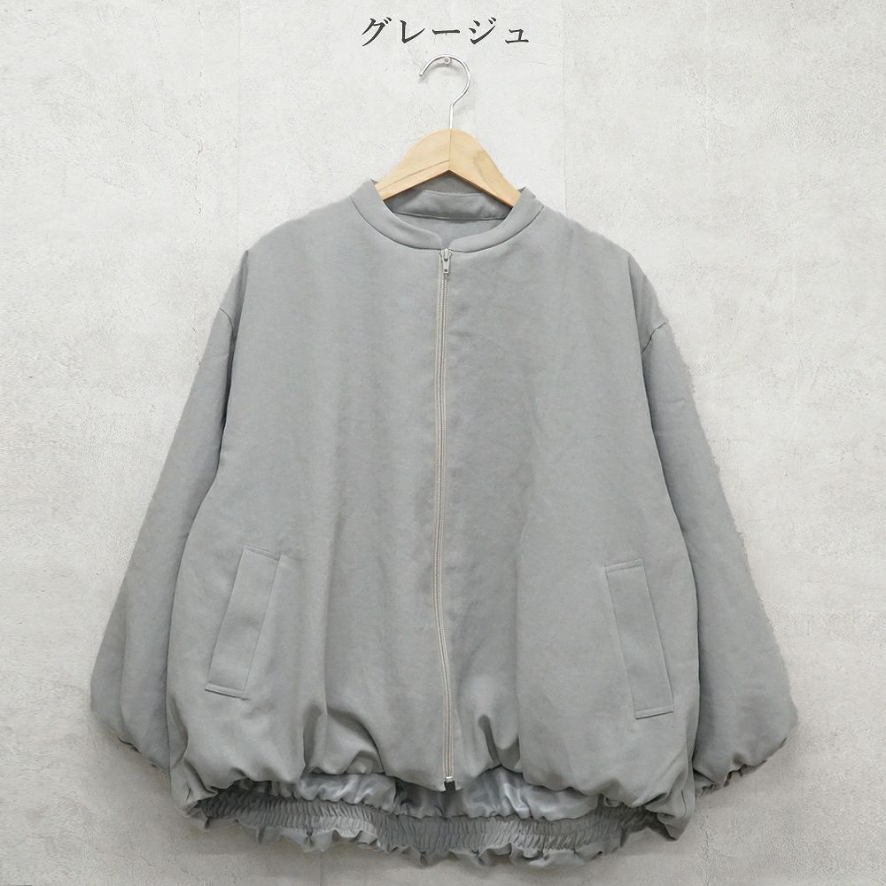 Branch m‘.,ブランチエム,ナチュラル,30代,40代,50代,60代,ポリエステル,ゆったり,ブルゾン,羽織,ライトアウター,