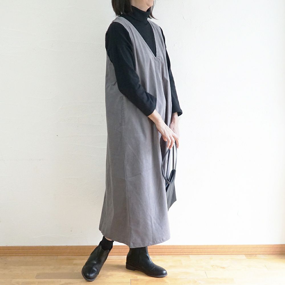 Branch m‘.,ブランチエム,ナチュラル,30代,40代,50代,60代,コットン,綿,ゆったり,Tシャツ,カットソー,タートルネック,タートルネックプルオーバー,,長袖