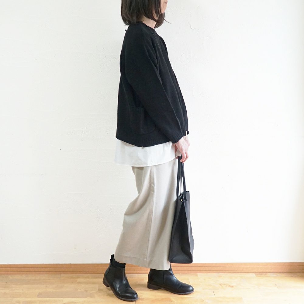 Branch m‘.,ブランチエム,ナチュラル,30代,40代,50代,60代,ウール,ゆったり,knit,ニット,ウール混,ボトルネック,プルオーバー,プルオーバーニット,カラーニット,カーディガン,ニットカーディガン,2way,2wayニット