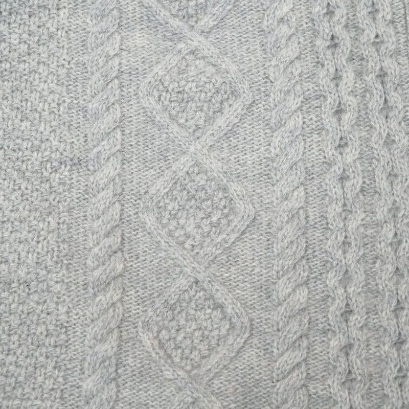 Branch m‘.,ブランチエム,ナチュラル,30代,40代,50代,60代,ウール,ゆったり,knit,ニット,ウール混,カーディガン,ケーブルニット,ケーブルニットカーディガン,ニットカーディガン,ニットカーデ,ケーブル編み