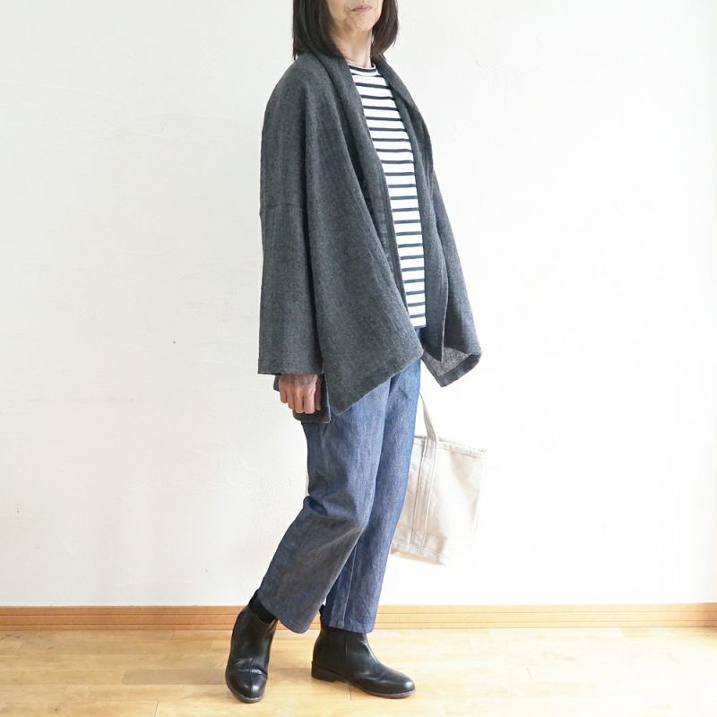 Branch m‘.,ブランチエム,ナチュラル,30代,40代,50代,60代,ゆったり,ウール,カーディガン,ウールカーディガン,トッパーカーディガン,羽織,