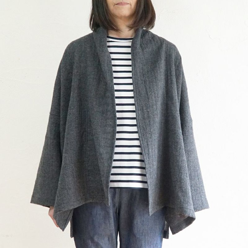 Branch m‘.,ブランチエム,ナチュラル,30代,40代,50代,60代,ゆったり,ウール,カーディガン,ウールカーディガン,トッパーカーディガン,羽織,