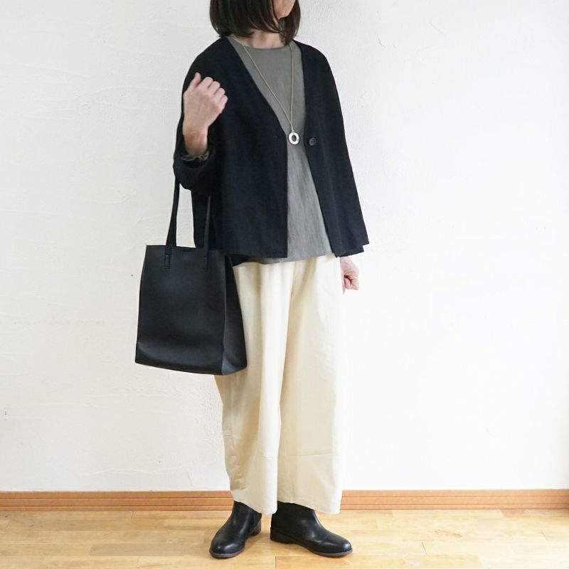 Branch m‘.,ブランチエム,ナチュラル,30代,40代,50代,60代,ゆったり,ウール,カーディガン,ウールカーディガン,ボレロカーディガン,羽織,