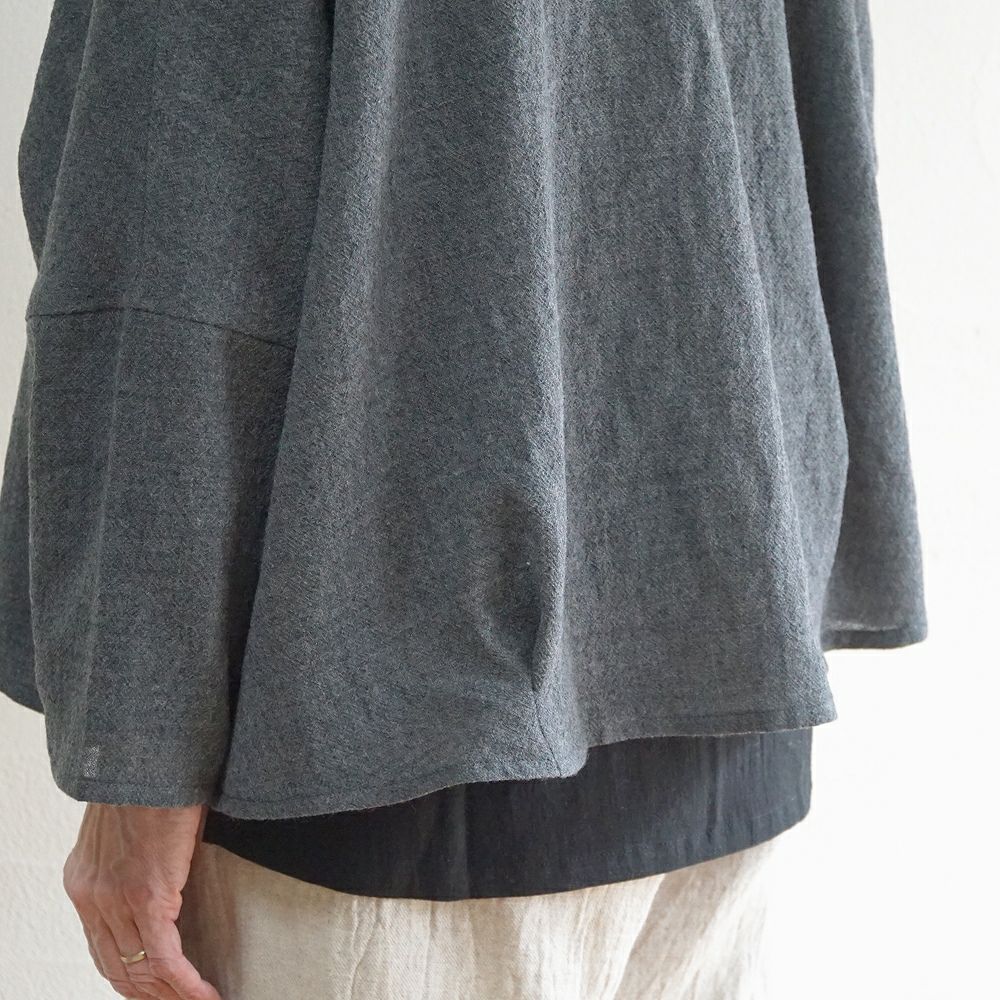 Branch m‘.,ブランチエム,ナチュラル,30代,40代,50代,60代,ゆったり,ウール,カーディガン,ウールカーディガン,ボレロカーディガン,羽織,