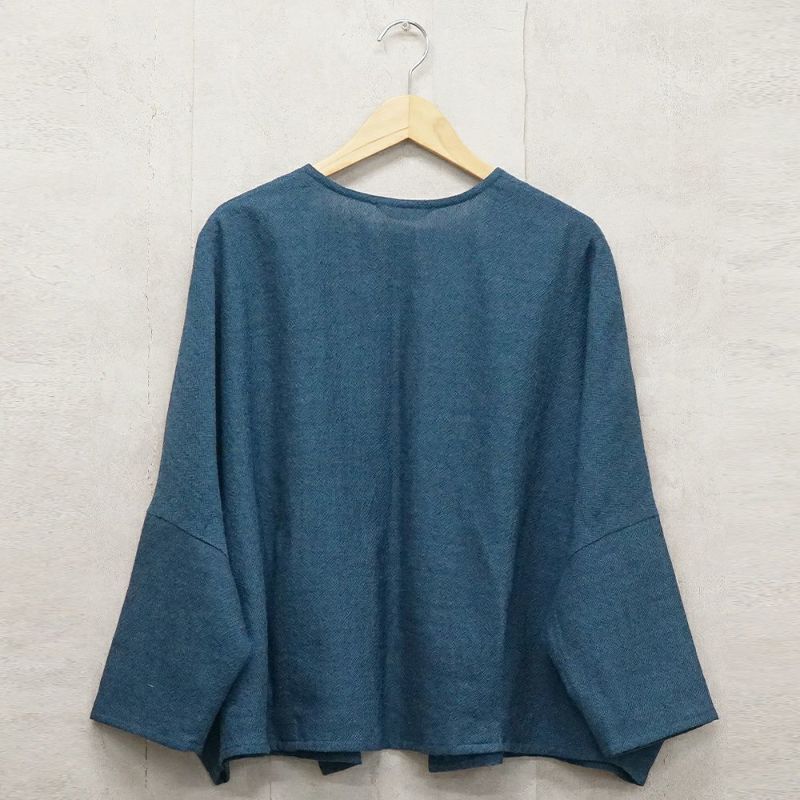 Branch m‘.,ブランチエム,ナチュラル,30代,40代,50代,60代,ゆったり,ウール,カーディガン,ウールカーディガン,ボレロカーディガン,羽織,