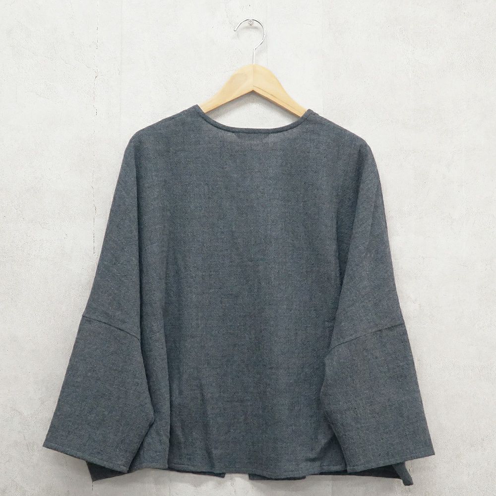 Branch m‘.,ブランチエム,ナチュラル,30代,40代,50代,60代,ゆったり,ウール,カーディガン,ウールカーディガン,ボレロカーディガン,羽織,