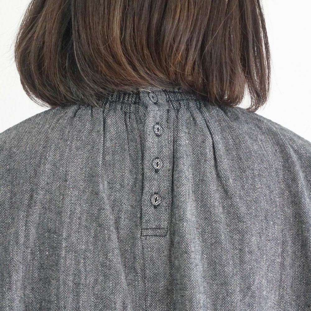 Branch m‘.,ブランチエム,ナチュラル,30代,40代,50代,60代,コットン,綿,ゆったり,blouse,ブラウス,フリルブラウス,