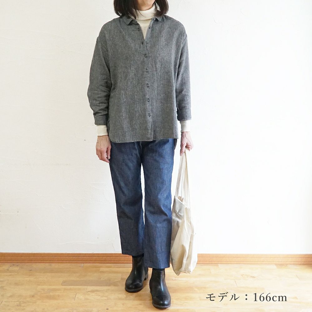 Branch m‘.,ブランチエム,ナチュラル,30代,40代,50代,60代,コットン,綿,ゆったり,blouse,ブラウス,シャツ,チュニック,シャツチュニック,チュニックブラウス