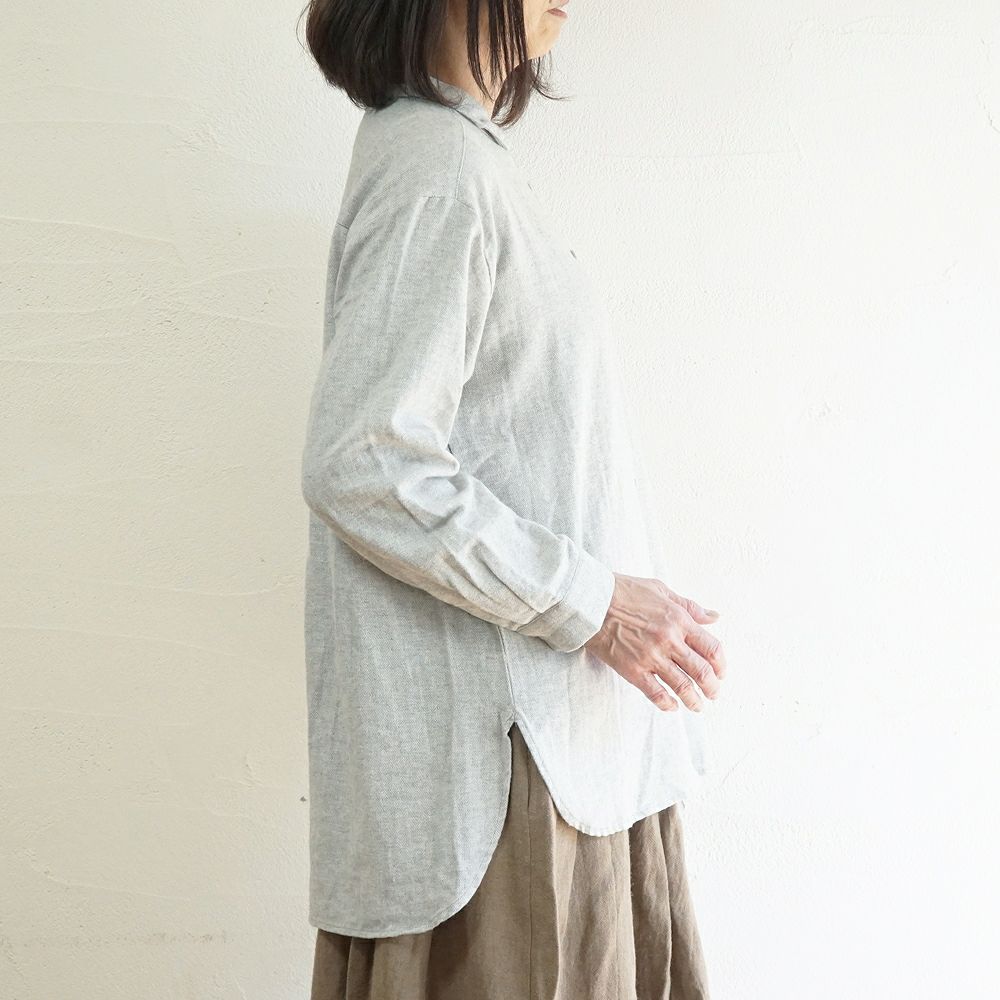 Branch m‘.,ブランチエム,ナチュラル,30代,40代,50代,60代,コットン,綿,ゆったり,blouse,ブラウス,シャツ,チュニック,シャツチュニック,チュニックブラウス