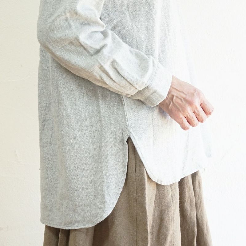 Branch m‘.,ブランチエム,ナチュラル,30代,40代,50代,60代,コットン,綿,ゆったり,blouse,ブラウス,シャツ,チュニック,シャツチュニック,チュニックブラウス