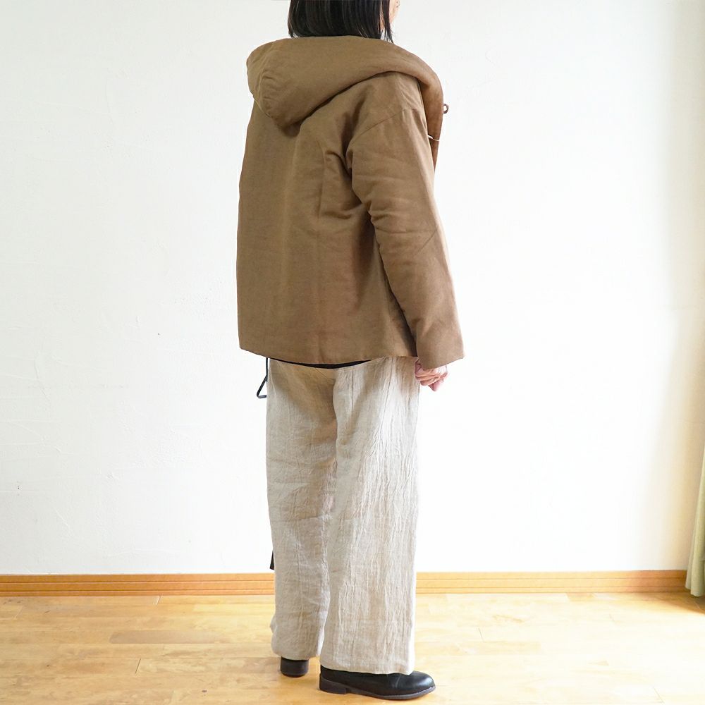 Branch m‘.,ブランチエム,ナチュラル,30代,40代,50代,60代,ゆったり,アウター,ダウン,ボンディング,ジャケット,フード,中綿