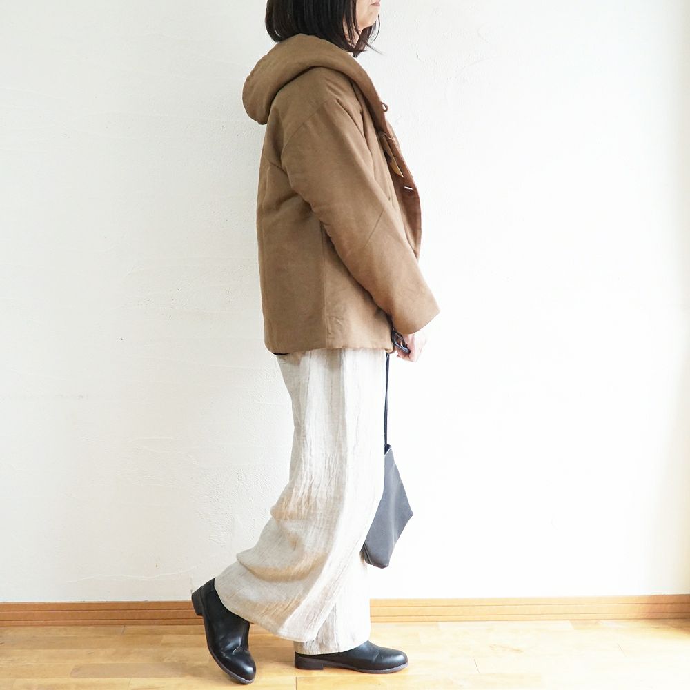 Branch m‘.,ブランチエム,ナチュラル,30代,40代,50代,60代,ゆったり,アウター,ダウン,ボンディング,ジャケット,フード,中綿