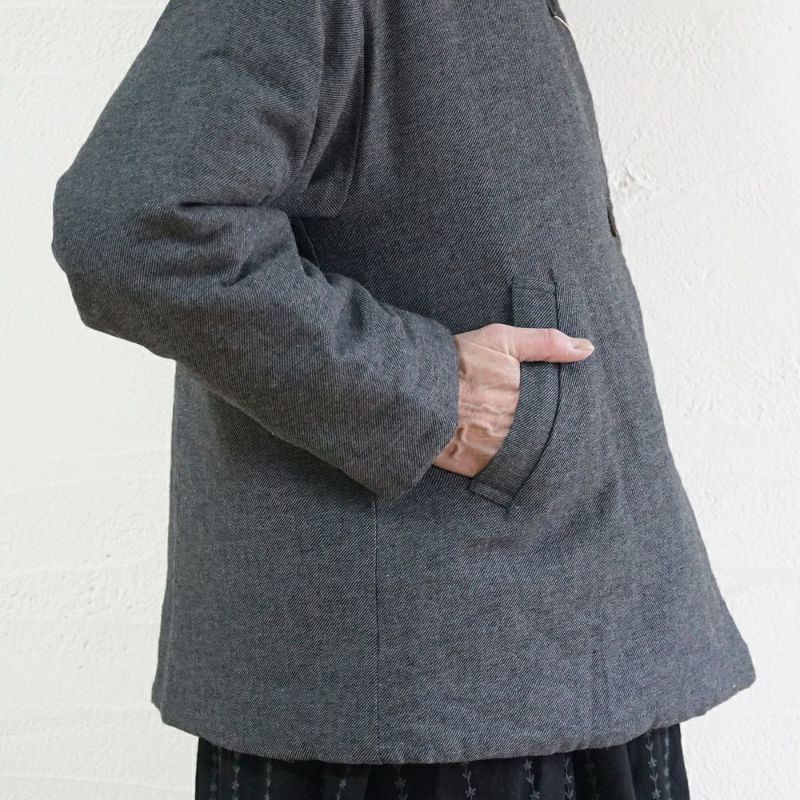 Branch m‘.,ブランチエム,ナチュラル,30代,40代,50代,60代,ゆったり,アウター,ダウン,ボンディング,ジャケット,フード,中綿