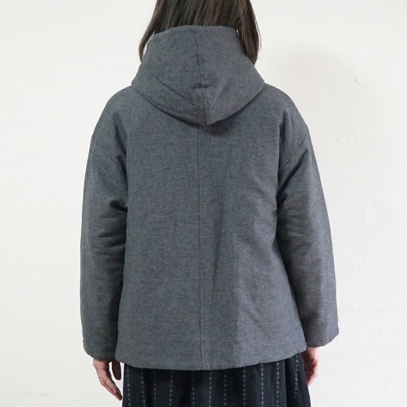 Branch m‘.,ブランチエム,ナチュラル,30代,40代,50代,60代,ゆったり,アウター,ダウン,ボンディング,ジャケット,フード,中綿