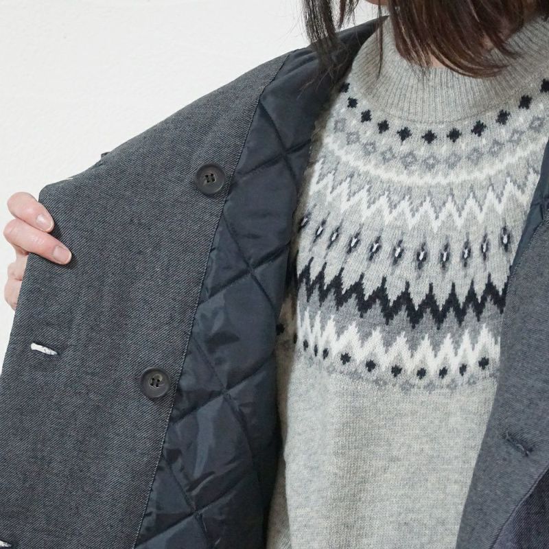 Branch m‘.,ブランチエム,ナチュラル,30代,40代,50代,60代,ゆったり,アウター,ダウン,ボンディング,ジャケット,フード,中綿