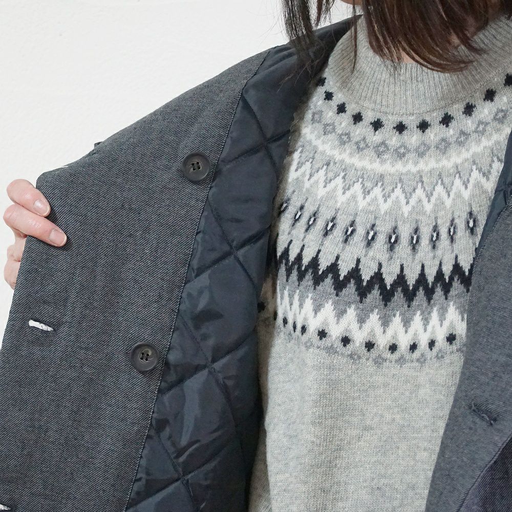 Branch m‘.,ブランチエム,ナチュラル,30代,40代,50代,60代,ゆったり,アウター,ダウン,ボンディング,ジャケット,フード,中綿