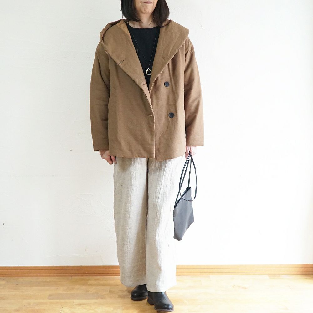 Branch m‘.,ブランチエム,ナチュラル,30代,40代,50代,60代,ゆったり,ウール,リネン,リネンウール,パンツ,ワイドパンツ,ストレートパンツ,