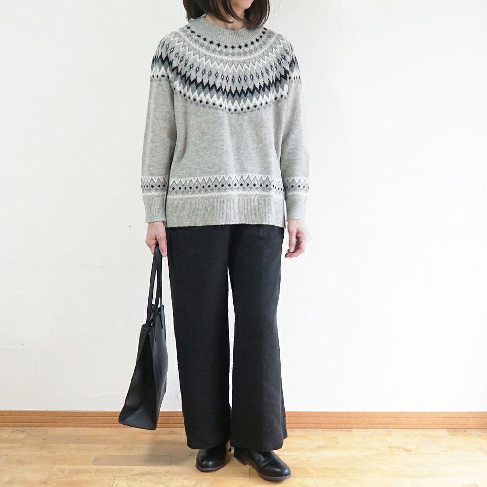 Branch m‘.,ブランチエム,ナチュラル,30代,40代,50代,60代,ゆったり,ウール,リネン,リネンウール,パンツ,ワイドパンツ,ストレートパンツ,