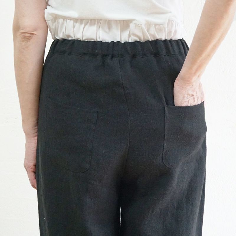 Branch m‘.,ブランチエム,ナチュラル,30代,40代,50代,60代,ゆったり,ウール,リネン,リネンウール,パンツ,ワイドパンツ,ストレートパンツ,