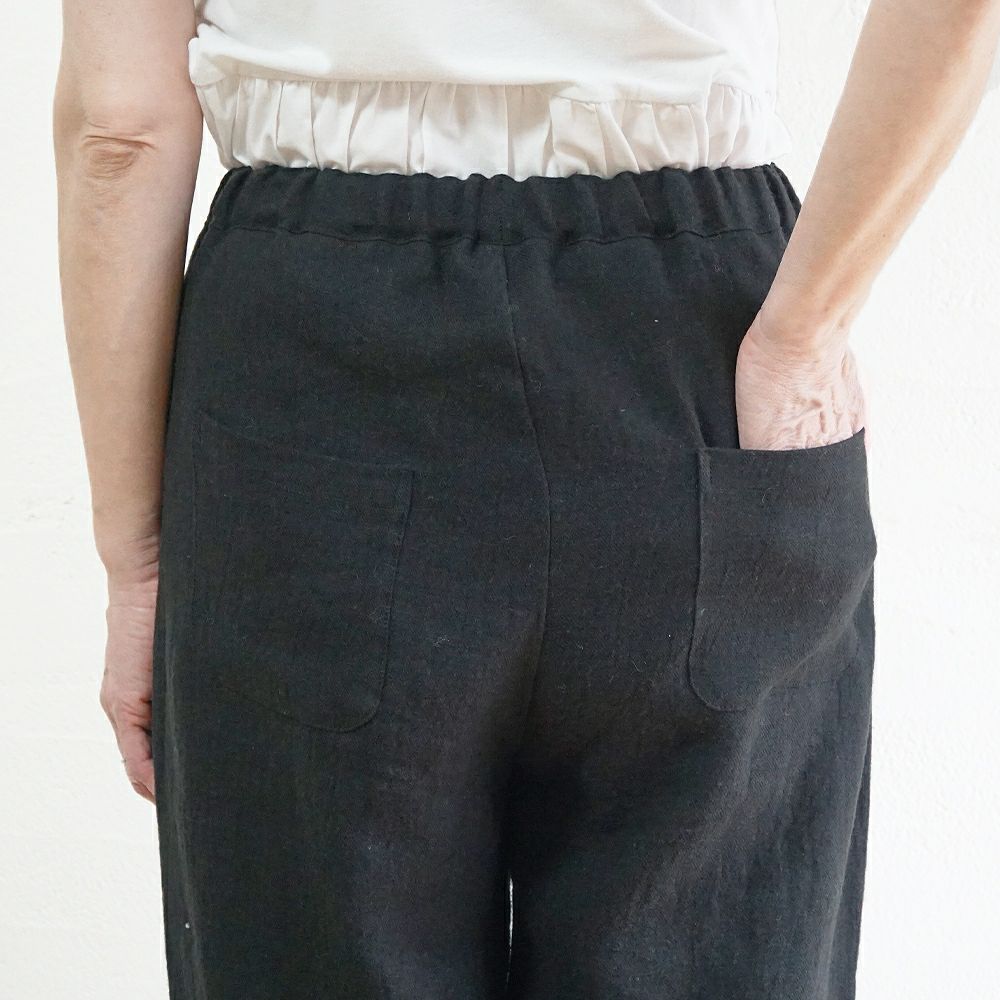 Branch m‘.,ブランチエム,ナチュラル,30代,40代,50代,60代,ゆったり,ウール,リネン,リネンウール,パンツ,ワイドパンツ,ストレートパンツ,