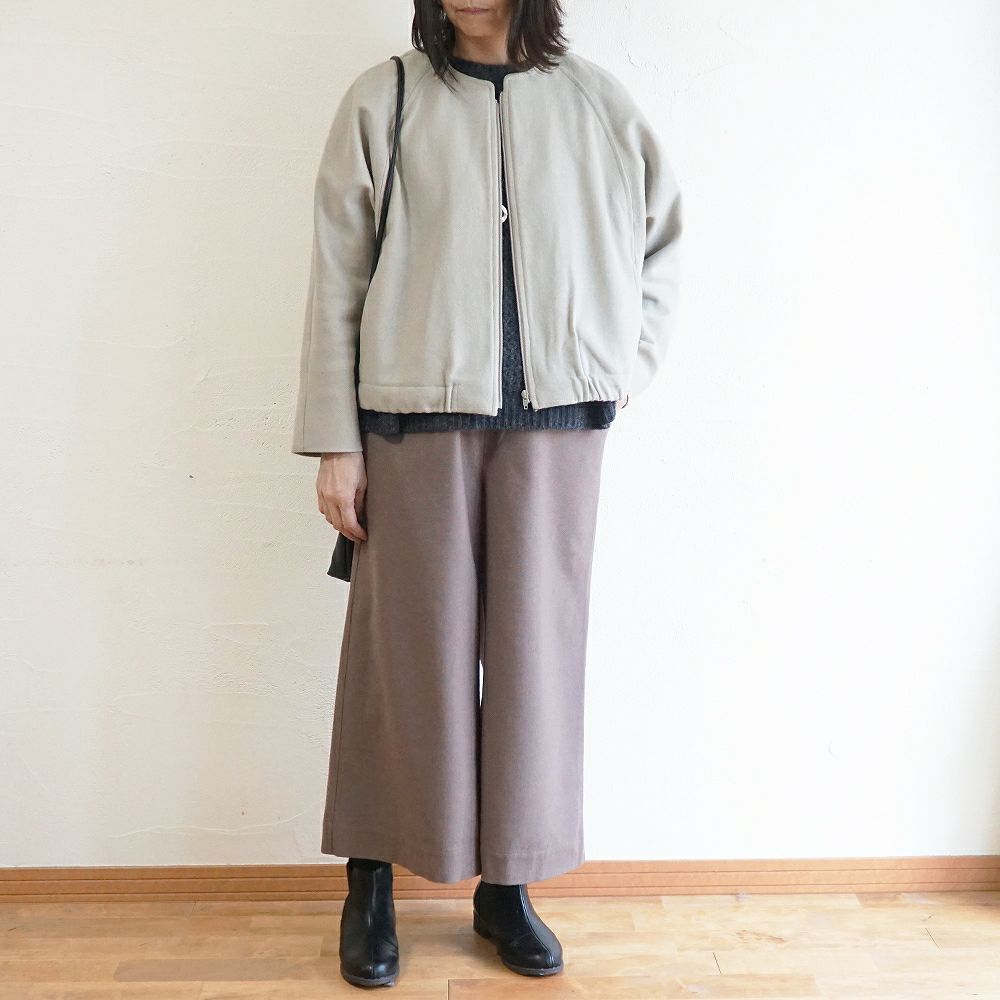 Branch m‘.,ブランチエム,ナチュラル,30代,40代,50代,60代,ウール,ゆったり,コート,ジャケット,ブルゾン,ラグラン,ラグランスリーブ,裏地,