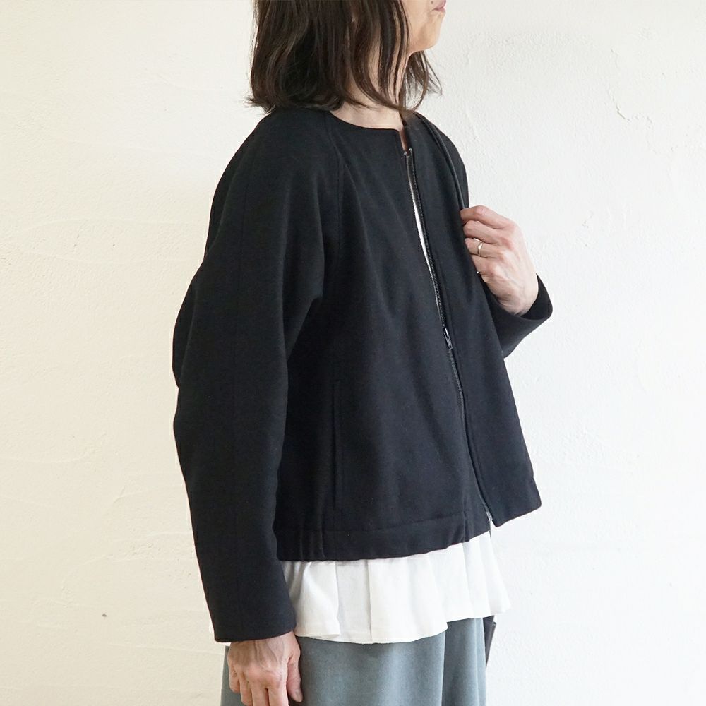 Branch m‘.,ブランチエム,ナチュラル,30代,40代,50代,60代,ウール,ゆったり,コート,ジャケット,ブルゾン,ラグラン,ラグランスリーブ,裏地,