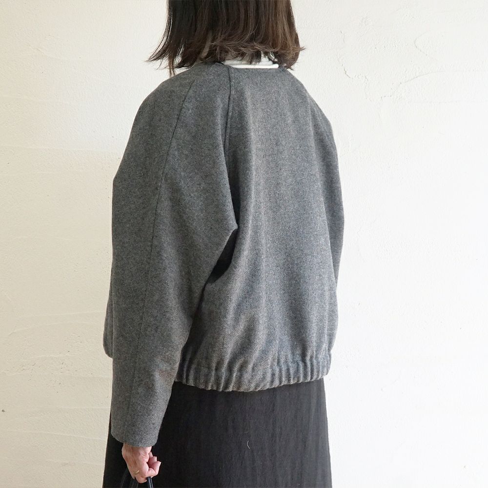 Branch m‘.,ブランチエム,ナチュラル,30代,40代,50代,60代,ウール,ゆったり,コート,ジャケット,ブルゾン,ラグラン,ラグランスリーブ,裏地,