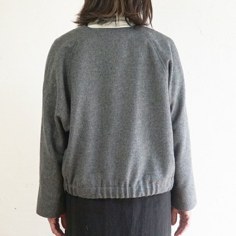 Branch m‘.,ブランチエム,ナチュラル,30代,40代,50代,60代,ウール,ゆったり,コート,ジャケット,ブルゾン,ラグラン,ラグランスリーブ,裏地,