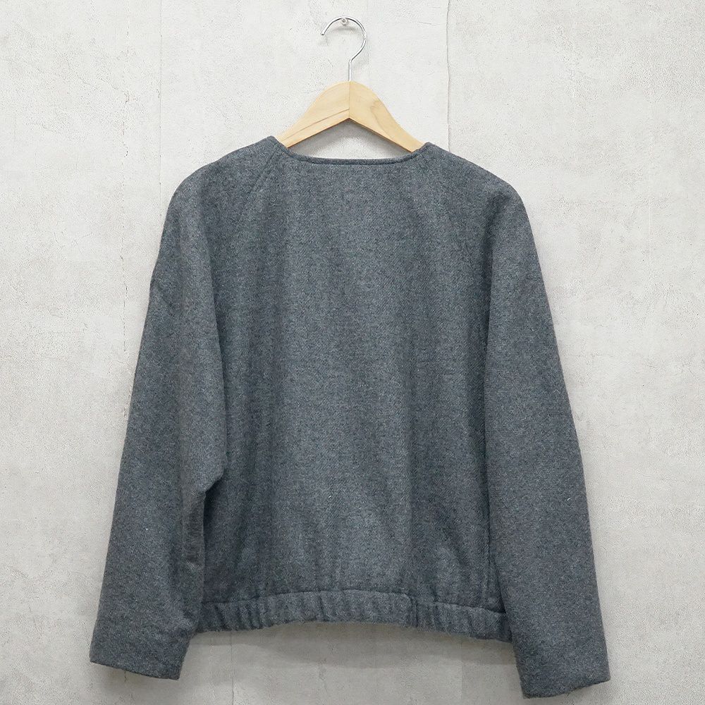 Branch m‘.,ブランチエム,ナチュラル,30代,40代,50代,60代,ウール,ゆったり,コート,ジャケット,ブルゾン,ラグラン,ラグランスリーブ,裏地,