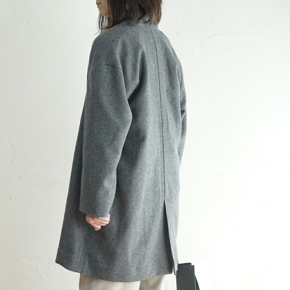 Branch m‘.,ブランチエム,ナチュラル,30代,40代,50代,60代,ウール,ゆったり,コート,ジャケット,トッパー,裏地