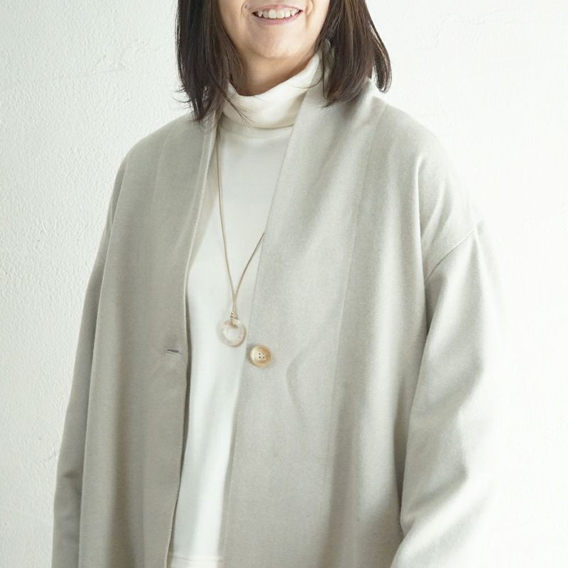 Branch m‘.,ブランチエム,ナチュラル,30代,40代,50代,60代,ウール,ゆったり,コート,ジャケット,トッパー,裏地