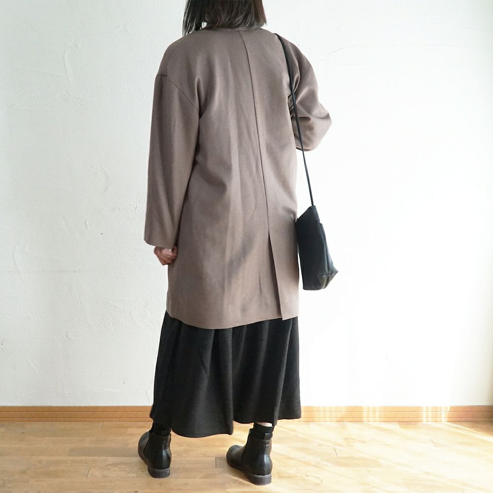 Branch m‘.,ブランチエム,ナチュラル,30代,40代,50代,60代,ウール,ゆったり,コート,ジャケット,トッパー,裏地