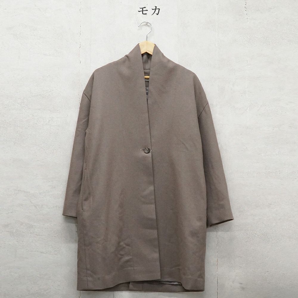 Branch m‘.,ブランチエム,ナチュラル,30代,40代,50代,60代,ウール,ゆったり,コート,ジャケット,トッパー,裏地