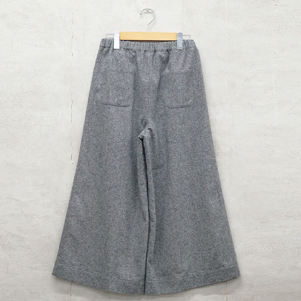 Branch m‘.,ブランチエム,ナチュラル,30代,40代,50代,60代,ゆったり,ウール,パンツ,ワイドパンツ,裏地,