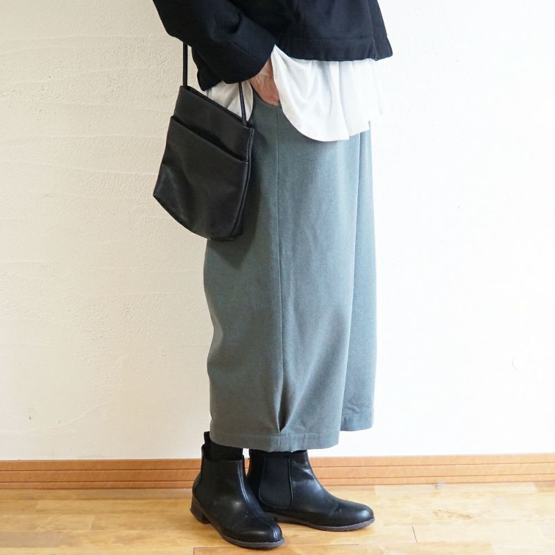 Branch m‘.,ブランチエム,ナチュラル,30代,40代,50代,60代,ゆったり,ウール,パンツ,ボウルパンツ,裏地,バルーンパンツ